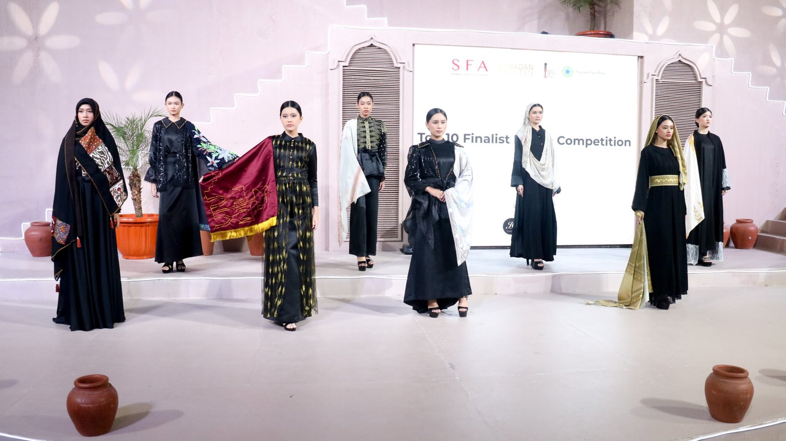 Karya kesepuluh finalis Hijab Design Competition 2025