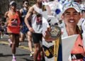 Reza Aulia berhasil menjadi pelari Indonesia tercepat di Boston Marathon 2025. (Puma)