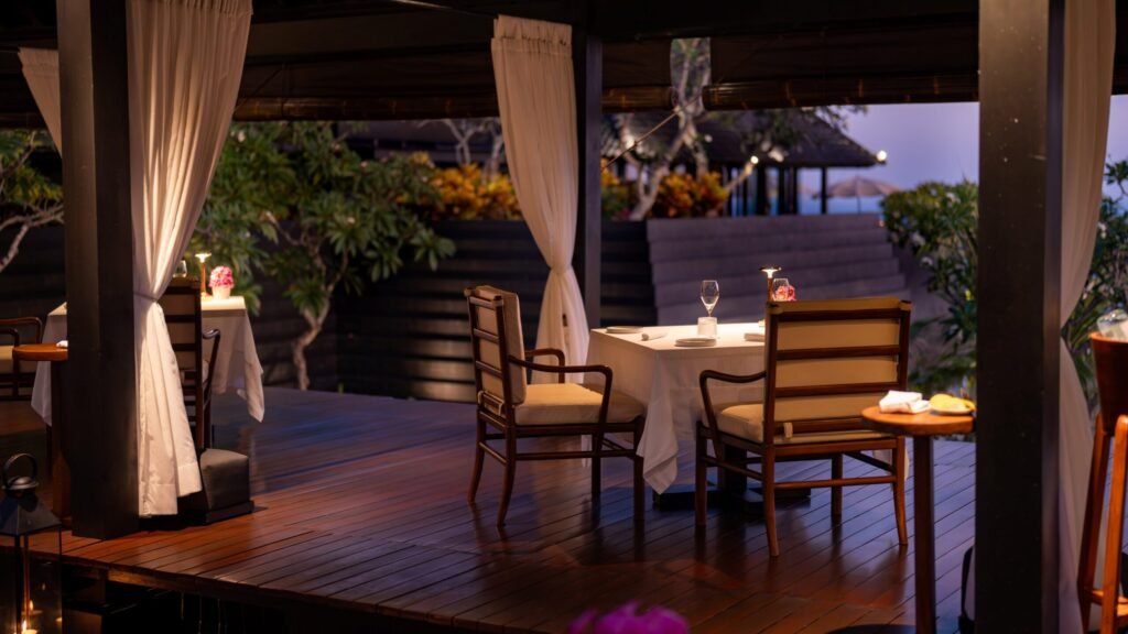 Pemandangan Il Ristorente-Niko Romito di Bvlgari Resort Bali