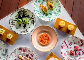 Selection of Italian specialties Il Ristorente-Niko Romito